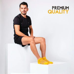 Anklesocksorange-1 - Uniq Socks