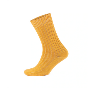 orange bio-cotton socks