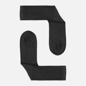 Image of charcoal crew socks