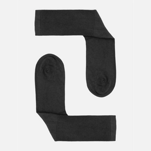 Image of charcoal crew socks