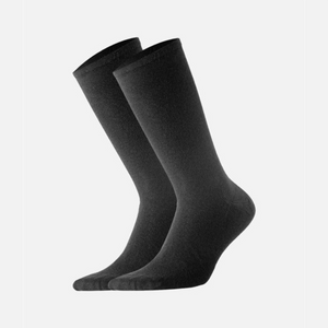 Image of charcoal crew socks