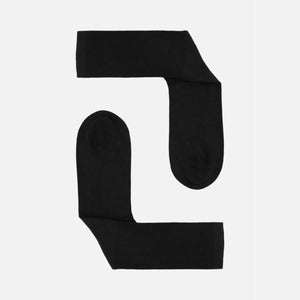 Image of black crew socks