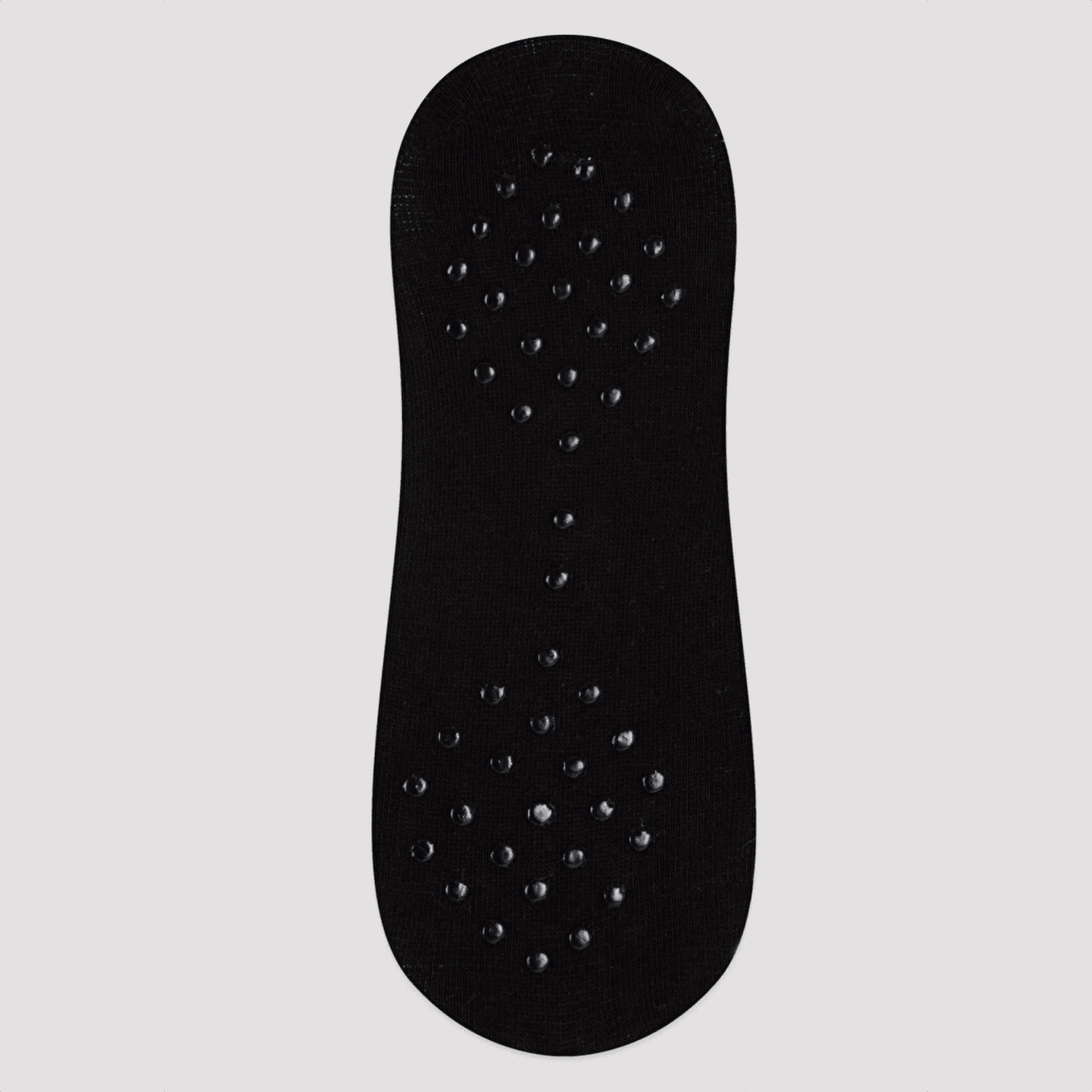 image of black yoga socks