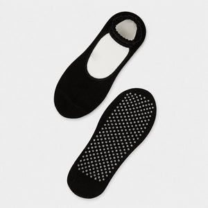 image of black yoga socks