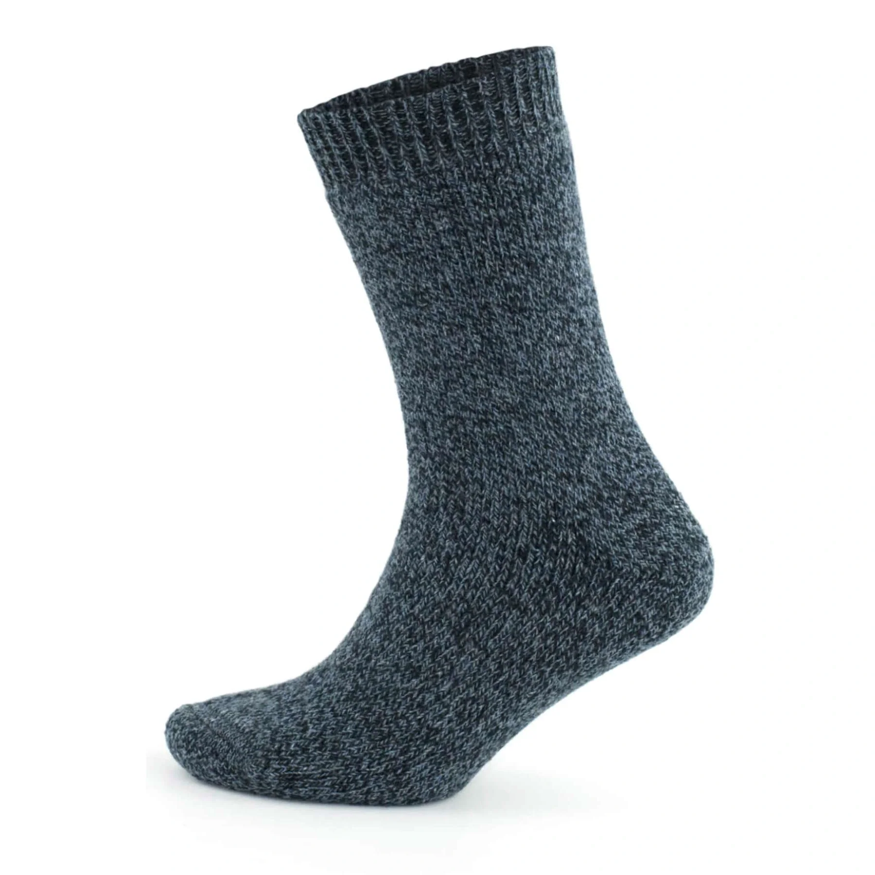 Dark navy Norwegian wool socks