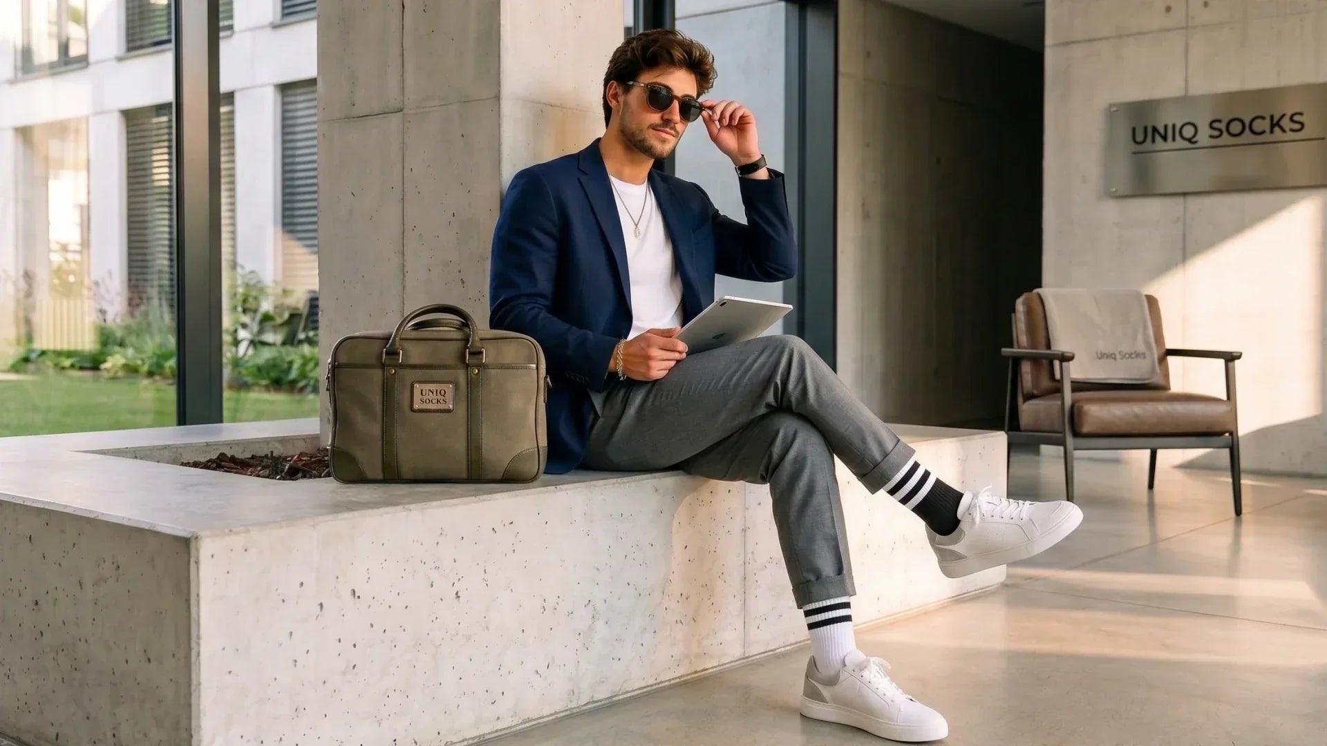 How Men Are Styling Mismatched Socks for Modern Business Casual