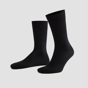 image of black crew socks