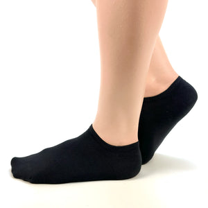 Charcoal seamless sneaker socks