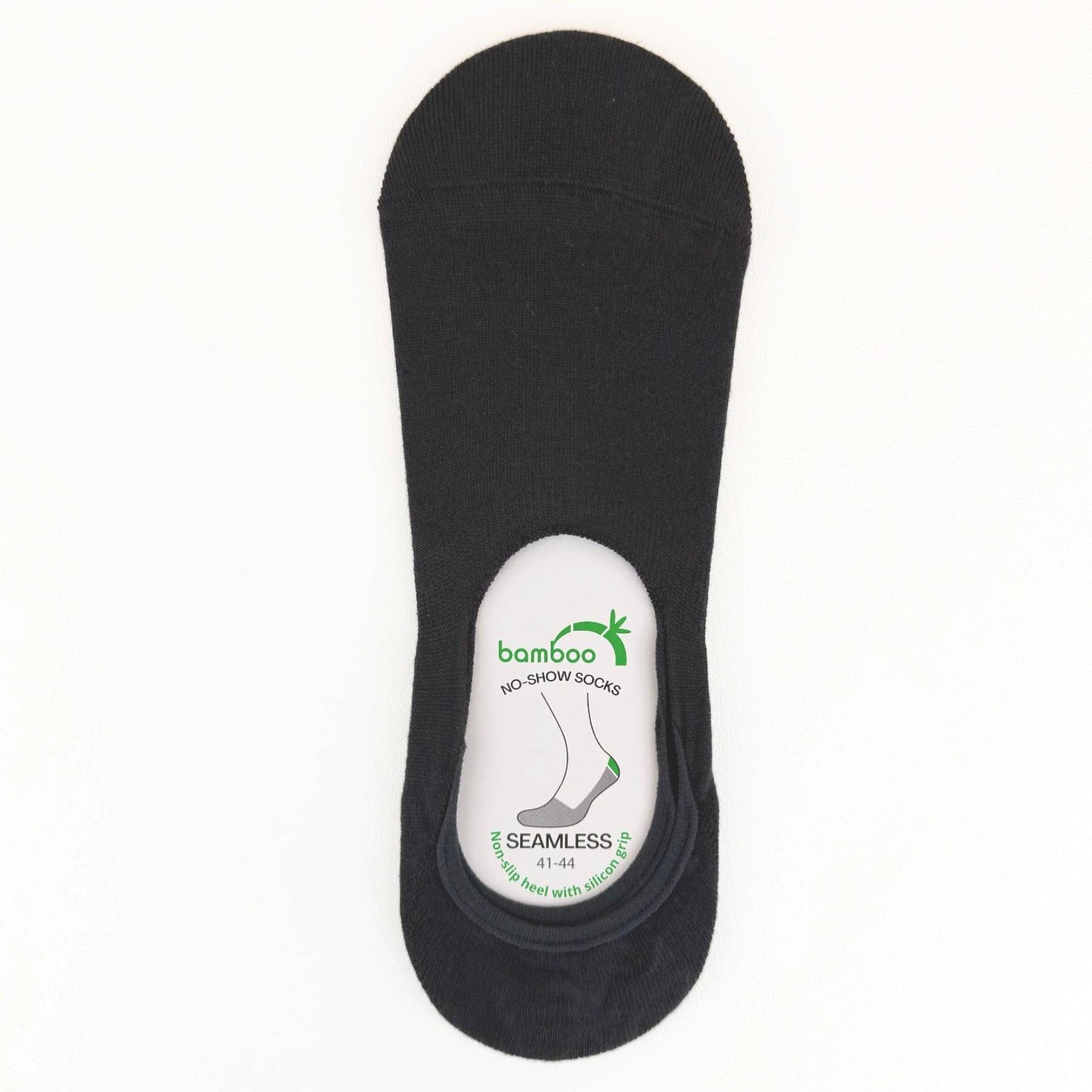 Charcoal bamboo no-show socks