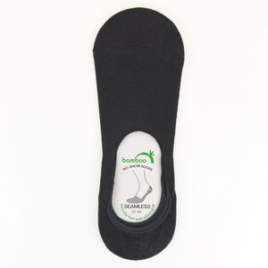 Charcoal bamboo no-show socks