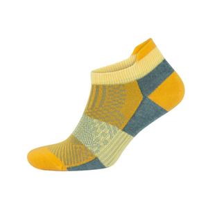 Bamboo mid-grey athletic arch support sock