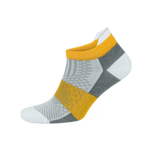 Bamboo grey athletic arch support sock 