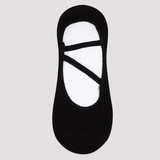 image of black yoga socks