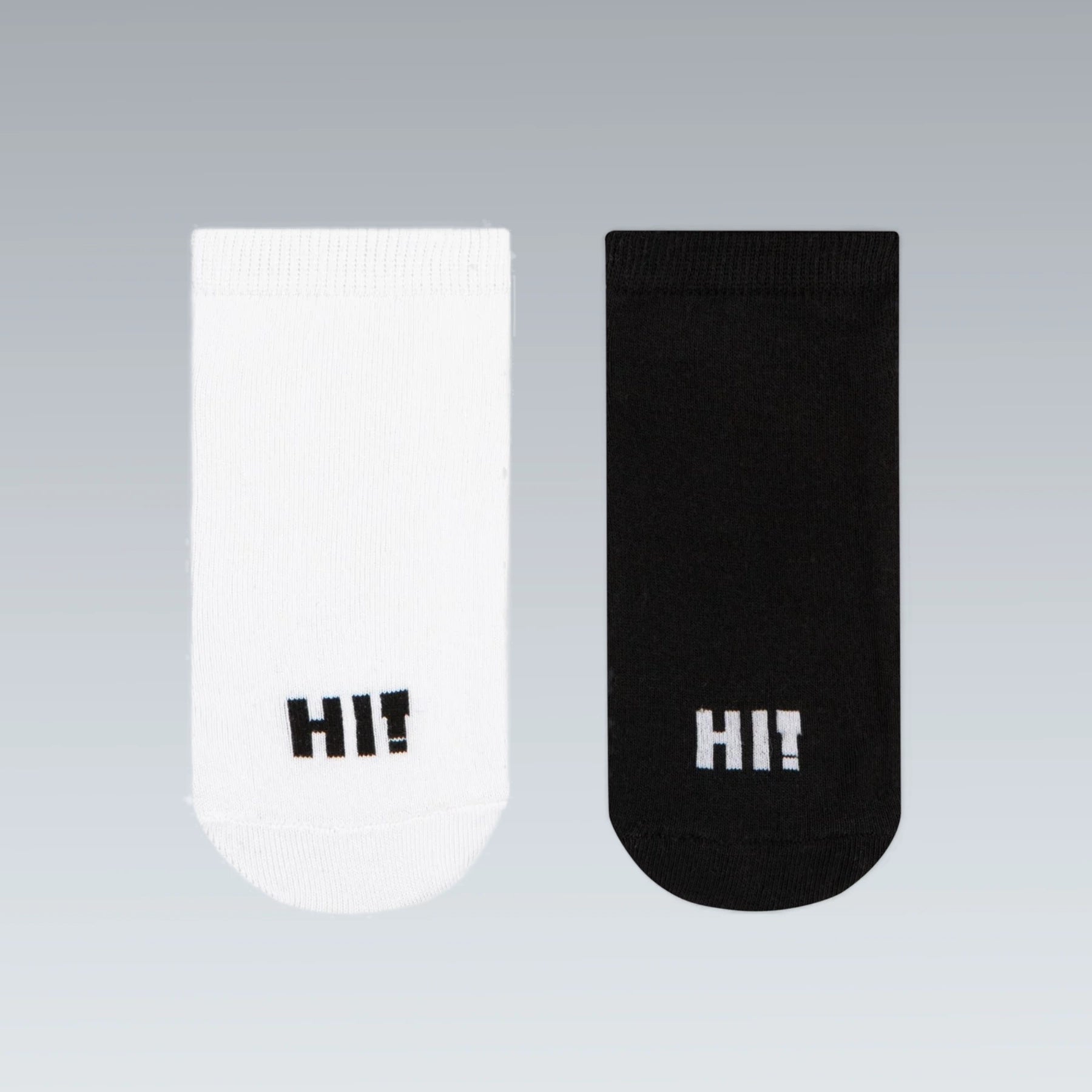 Cotton,  'Hi! Bye!' Ankle Socks