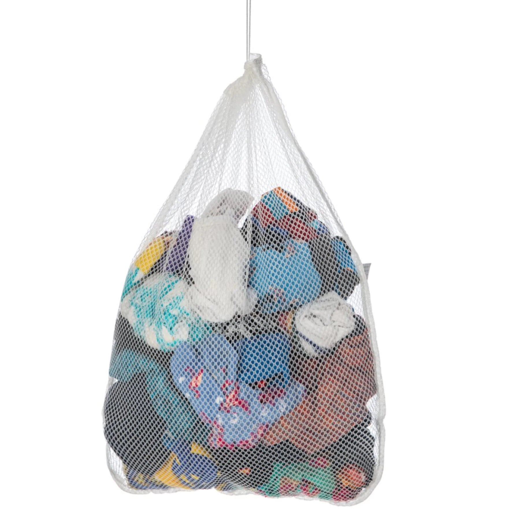 image of full laundry washing bag