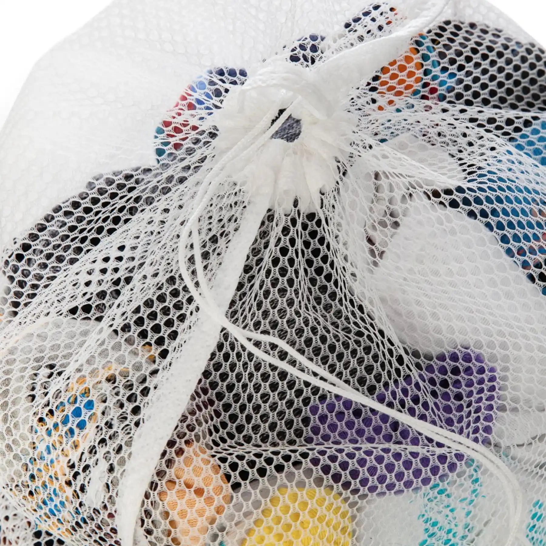 image of full laundry washing bag