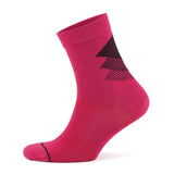 Close up picture of cerise bamboo mens socks